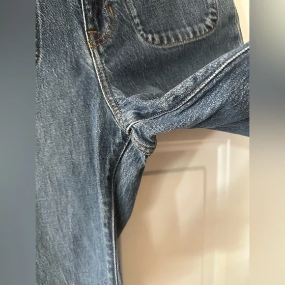 J. Crew ‘96 Vintage Flare Jeans Mid Wash Womens 26P. - Picture 8 of 15